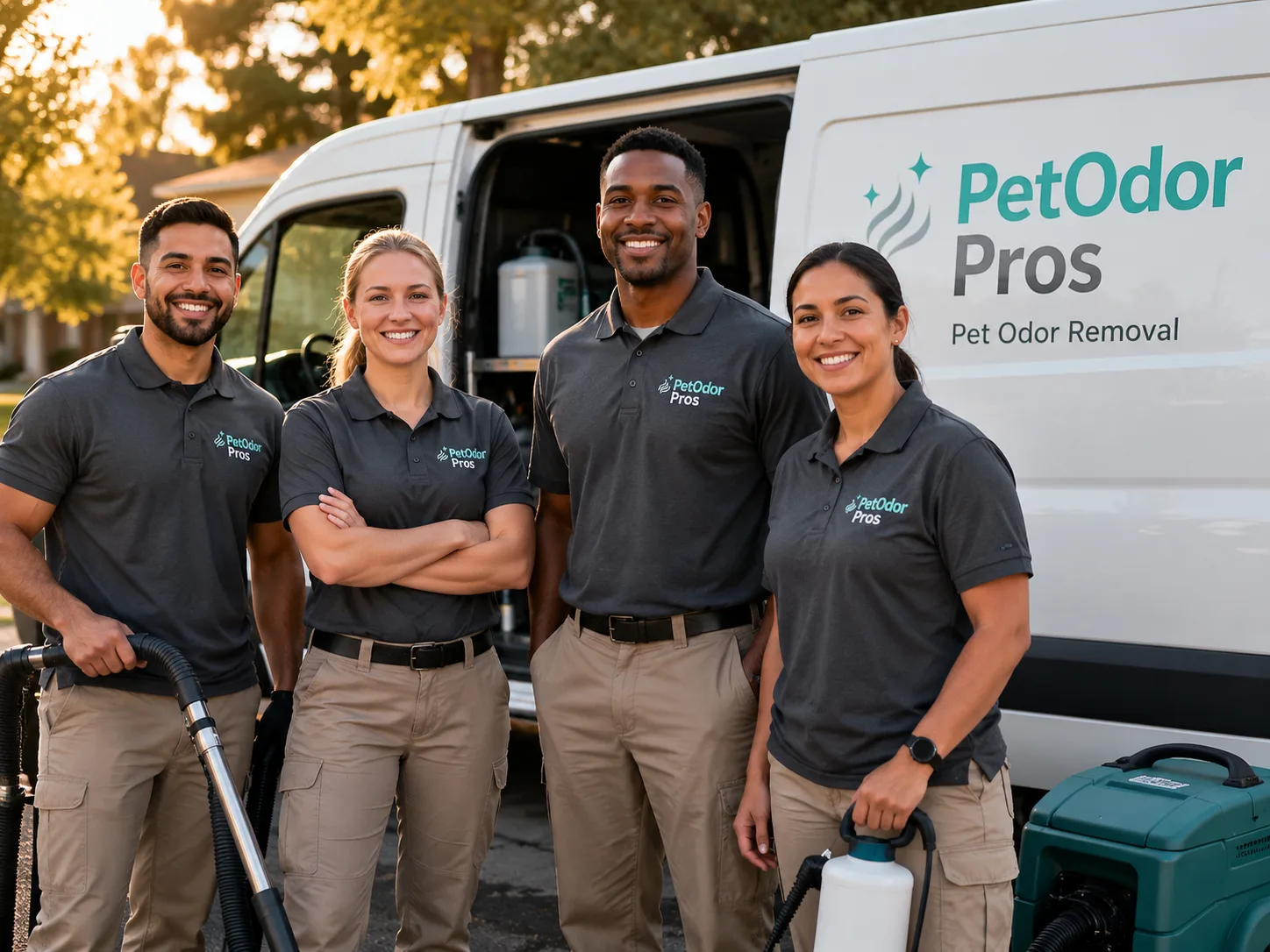 Pet Odor Removal team serving Aledo, IL